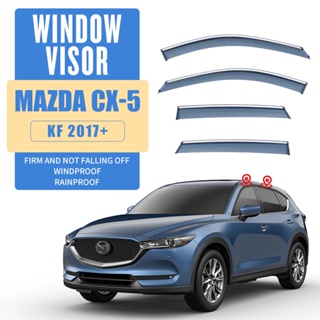 ที่บังแดดหน้าต่างรถยนต์ PC อุปกรณ์เสริม สําหรับ Mazda CX-5 CX5 KE KF 2012-2023 4 ชิ้น