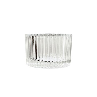 COZY แก้วใส่เทียน รุ่น ANGLE ขนาด 5x5x3.5ซม. สีโปร่งใส
