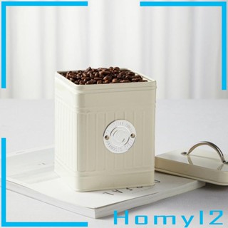 [HOMYL2] ชุดกระป๋องเคาน์เตอร์ สไตล์วินเทจ 1.5 ลิตร สําหรับคาเฟ่ ห้องนั่งเล่น ห้องครัว 3 ชิ้น