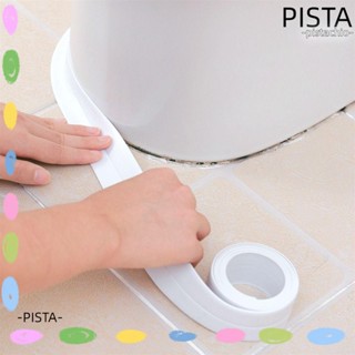 Pista เทปกาวซีล PVC กันน้ํา มีกาวในตัว สีขาว สําหรับติดผนังห้องน้ํา