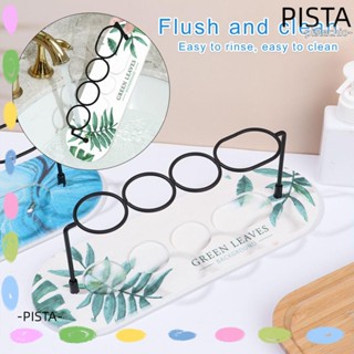 Pista ชั้นวางแปรงสีฟัน โคลน ยาสีฟัน อุปกรณ์เสริม สําหรับห้องน้ํา