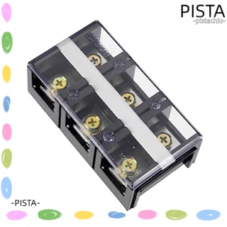 Pista บล็อกเทอร์มินัล 3 ตําแหน่ง 600V กระแสไฟสูง 150A แถวคู่ สําหรับขั้วต่อสายไฟ TC1503