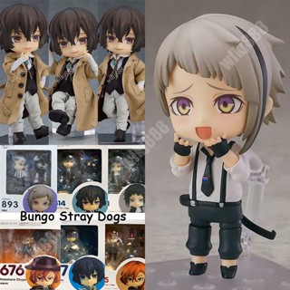 ตุ๊กตาฟิกเกอร์ อนิเมะ Nendoroid Bungo Stray Dogs Nakajima Atsushi 893 Osamu Dazai 1191 Ryunosuke Akutagawa Nakahara Chuya 1415 657 Nakahara Chuya 676