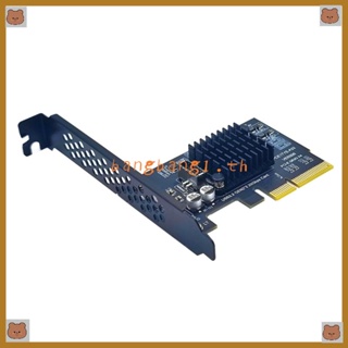 Bang การ์ดขยาย PCIE เป็น TYPE C PCIExpress PCIE 4X เป็น USB 3 2 Gen2X2 TYPE C 20Gbps TYPE C สําหรับ PC
