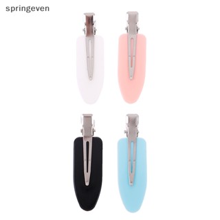 [springeven] ใหม่ พร้อมส่ง กิ๊บติดผมหน้าม้า ไม่มีรอย 4 สี 4 ชิ้น