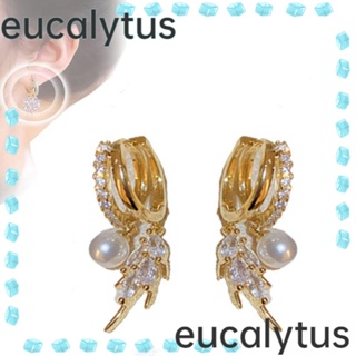 Eucalytus1 ต่างหูแม่เหล็ก ระบายน้ํา เพื่อความวิตกกังวล และความเครียด