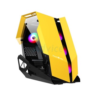 ATX CASE (NP) TSUNAMI PROTECTOR BUMBLEBEE ARGB (YELLOW)