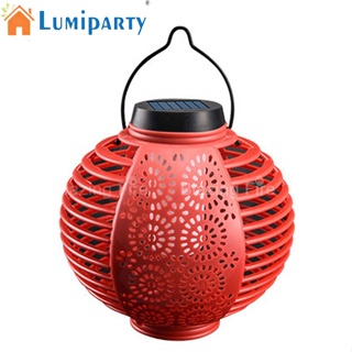 Lumiparty โคมไฟพลังงานแสงอาทิตย์ 3.7v 10w Ip65 กันน้ํา สําหรับแขวนตกแต่งสวน