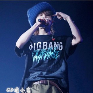 เสื้อยืดแขนสั้น พิมพ์ลายกราฟฟิติ GD BIGBANG XueShengChao 8.9