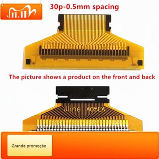 Qsjzhy QSJZHY FIX-30P-1.0 มม. เป็น FFC-30P-0.5 มม. LVDS บอร์ดอะแดปเตอร์ F05035-30P-KL=20 มม.30P พิทช์ 0.5 มม. สําหรับแผงหน้าจอ LCD LED 32 นิ้ว XH-XH