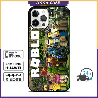 เคสโทรศัพท์มือถือ ลาย Roblox1 สําหรับ iPhone 14 Pro Max 13 Pro Max Samsung Galaxy Note10+ S21Ultra