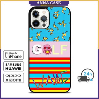 เคสโทรศัพท์มือถือ ลาย Golf Wang สําหรับ iPhone 14 Pro Max 13 Pro Max Samsung Galaxy Note10+ S21Ultra