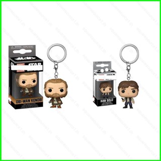 Sqt FUNKO POP Star Wars Obi-Wan Kenobi Han Solo โมเดลตุ๊กตาของเล่นสําหรับเด็ก