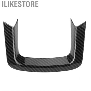 Ilikestore U‑Shape Steering Wheel Lower Trim Carbon Fiber Style Fit for Land Rover Range Sport/Evoque