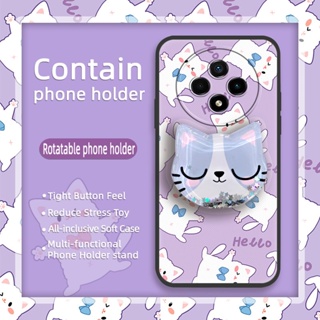 Durable TPU Phone Case For Wiko Hi Enjoy60 Pro 5G Anti-knock Cartoon drift sand glisten Dirt-resistant Anti-dust protective