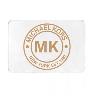 Michael KORS (2) พรมเช็ดเท้า ผ้าสักหลาด กันลื่น ดูดซับน้ํา แห้งเร็ว 16x24 นิ้ว สําหรับห้องน้ํา พร้อมส่ง