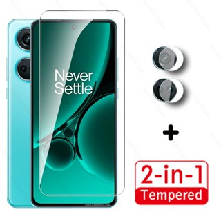 2in1 ฟิล์มกระจกนิรภัยกันรอยหน้าจอกล้อง แบบเต็มจอ สําหรับ OnePlus Nord CE3 2023 One Plus Nord N30 CE 3 Lite Nord3 CE3Lite 5G