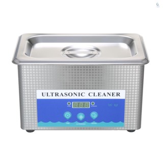 900mL Digital Ultrasonic Cleaner Household Glasses Cleaning Machine Stainless Steel Jewelry Cleaning Tool  Cleaning Instrument EU Plug