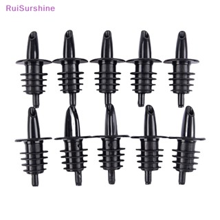 Ruisurshine จุกรินไวน์ พลาสติก 10 ชิ้น