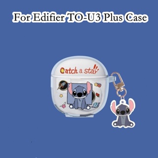 【Trend Front】เคสหูฟัง แบบนิ่ม ลายการ์ตูน สําหรับ Edifier TO-U3 Plus TO-U3 Plus