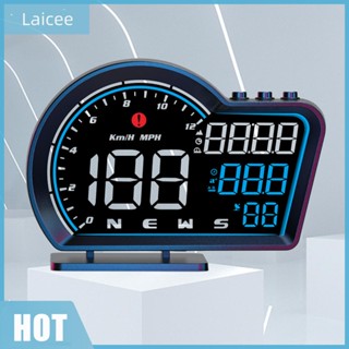 [Laicee.th] เครื่องวัดความเร็วดิจิทัล HD HUD สําหรับยานพาหนะ