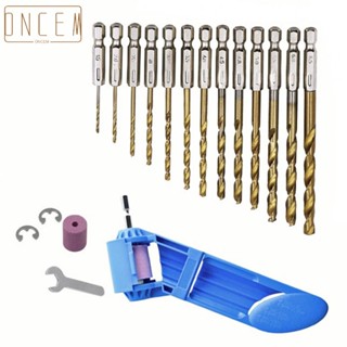 【ONCEMOREAGAIN】Portable and Durable HSS Titanium Coated Drill Bits Hex Shank 1 5 6 5mm