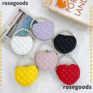 Rosegoods1 กระเป๋าสะพายข้าง ของขวัญ รูปหัวใจ เจ้าหญิงน่ารัก