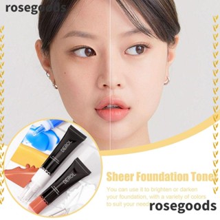 Rosegoods1 โทนเนอร์ผสมรองพื้น แบบพกพา สีฟ้า