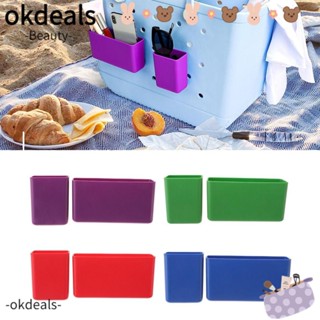 Okdeals กระเป๋าใส่โทรศัพท์มือถือ ซิลิโคน ทรงโท้ท คุณภาพสูง สําหรับตั้งแคมป์ เดินป่า