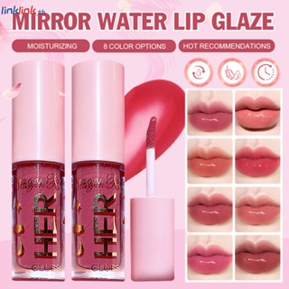 มังกรราณี 1 ชิ้น ลิปสติก Liiguang Mirror Water Lip Glaze ลิปสติก ลิปกลอส ให้ความชุ่มชื้นและติดทนนาน ลิปกลอส Toot Jelly Glass ลิปกลอส Linklink