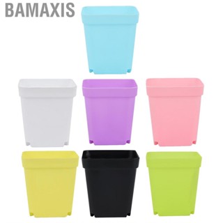 Bamaxis Flower Pot Garden Decorative Seedling Container Succulent for Courtyard Balcony