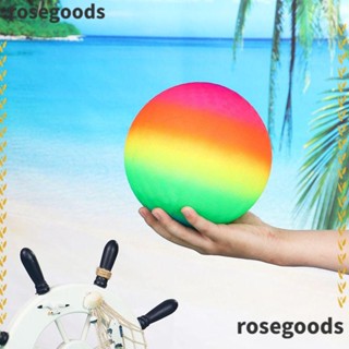 Rosegoods1 ลูกบอลดอดจ์บอล ขนาดใหญ่ 9 นิ้ว สําหรับตกแต่งปาร์ตี้เด็ก