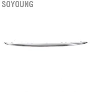 Soyoung Front Bumper Grille Molding Trim  Lower Chrome Damage Resistant 51117250789 for Cooper Clubman Hatchback