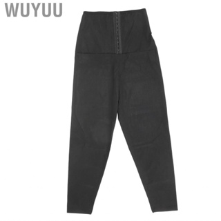 Wuyuu Fitness Sweat Pants  Increases Sweating Workout High Waisted Neoprene for Daily Life Running Yoga Surfing Cycling Jogging Hiking