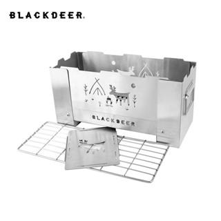 Blackdeer เตาไม้กลางแจ้ง เต็นท์ เตาความร้อน พับได้ เตาปิกนิก ตั้งแคมป์