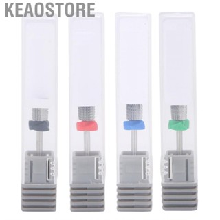 Keaostore Nail Grinding Head  Dead Skin  Tungsten Steel Safe Wear Resistant Drill Bits for Home Care Salon