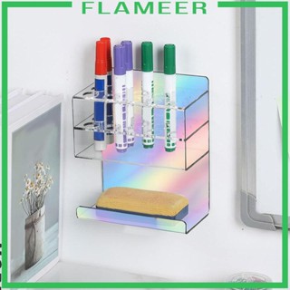 [Flameer] ที่วางปากกา แบบติดผนัง 2 ชั้น อเนกประสงค์ พร้อม 15 ชิ้น