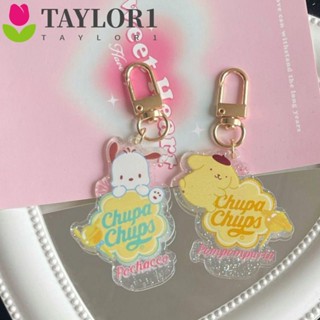 Taylor1 พวงกุญแจ จี้รูปแมว Kuromi Kuromi Cinnamoroll สําหรับห้อยกระเป๋าถือ