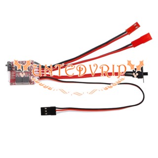 มอเตอร์ควบคุมความเร็วไฟฟ้า 30A 4.8-8.4V ESC สําหรับรถบังคับ WPL C14 C24 MN D90 MN99S