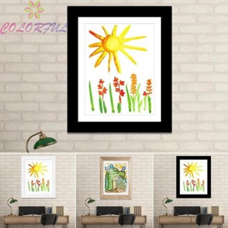 【COLORFUL】Premium Large Kids Art Frames Showcase For Your Childs Creativity with Elegance