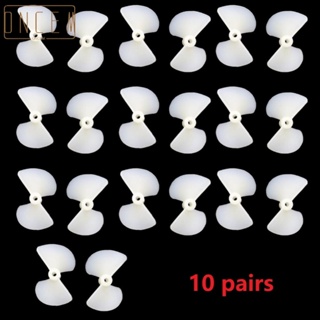 【ONCEMOREAGAIN】Toy Boat Propeller Accessories For DIY Kit Marine RC Boat 10 Pairs 26mm Prop