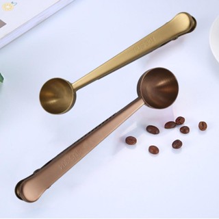 【VARSTR】Measuring Spoon Coffee Scoop Kitchen Tools Multifunction Stainless Steel