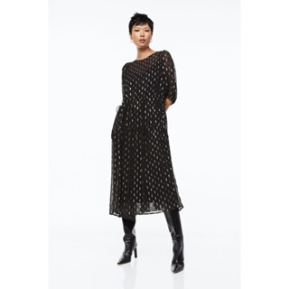 H&amp;M  Woman Balloon-sleeved dress 1124208_1