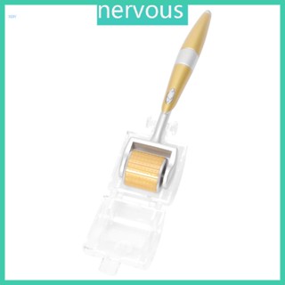 Nerv ใหม่ เข็มไมโคร ไทเทเนียม Derma Roller ดูแลผิว Meso ต่อต้านริ้วรอย เซลลูไลท์