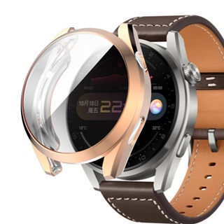 สําหรับ Huawei Watch 3 Pro 46 มม. 48 มม. TPU นิ่ม เคสป้องกันหน้าจอ อุปกรณ์เสริมนาฬิกา