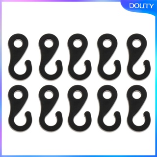 [dolity] ตะขอผ้าม่าน ด้านใน สําหรับซ่อมแซมเต็นท์ ตั้งแคมป์ หลังคา 10 ชิ้น