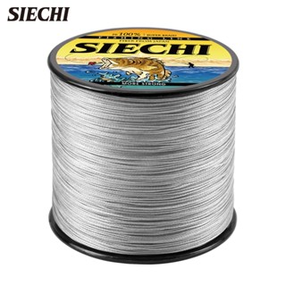 Siechi สายเอ็นตกปลา PE แบบถัก 300 ม. 12-83LB 4 เส้น