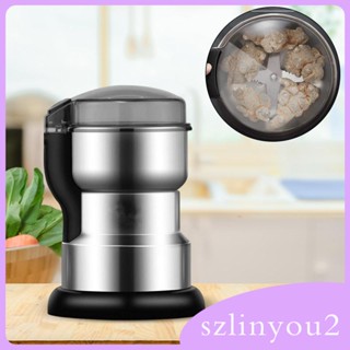 [szlinyou2] เครื่องบดเมล็ดกาแฟไฟฟ้า 400W ใช้ง่าย สําหรับเมล็ดธัญพืช ถั่ว