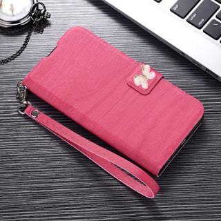 เคสหนังฝาพับ สําหรับ Vivo V29 V27 Pro V25 V23E V23 5G V25E 4G V20Pro S1 V15 NEX3 เคสโทรศัพท์ Soft TPU Case Glitter Butterfly Leather Wallet Card Leather Holster Buckle Cover ซองหนังสีทึบ ฝาพับแม่เหล็ก ซองหนัง
