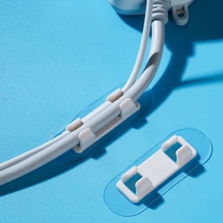 คลิปหนีบจัดเก็บสายเคเบิ้ล USB มีกาวในตัว